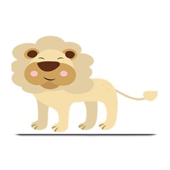 Lion Cute Sketch Funny Plate Mats