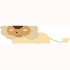 Lion Cute Sketch Funny Large Bar Mats by Simbadda