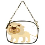 Lion Cute Sketch Funny Chain Purses (One Side)  Front