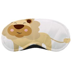 Lion Cute Sketch Funny Sleeping Masks