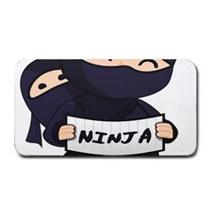 Ninja Baby Parent Cartoon Japan Medium Bar Mats by Simbadda