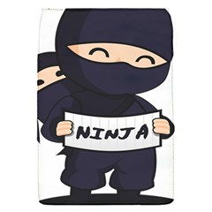 Ninja Baby Parent Cartoon Japan Flap Covers (s)  by Simbadda