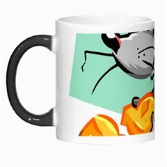 Mouse Cheese Tail Rat Hole Morph Mugs by Simbadda