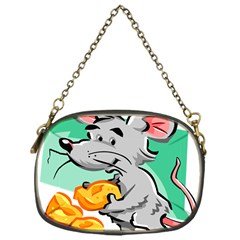 Mouse Cheese Tail Rat Hole Chain Purses (one Side)  by Simbadda