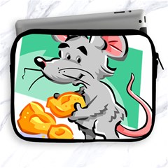 Mouse Cheese Tail Rat Hole Apple Ipad 2/3/4 Zipper Cases by Simbadda