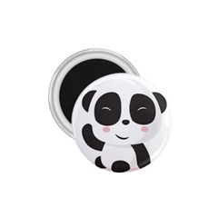 Panda Bear Funny Cute 1 75  Magnets by Simbadda