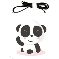 Panda Bear Funny Cute Shoulder Sling Bags by Simbadda