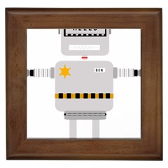 Robot Technology Robotic Animation Framed Tiles by Simbadda