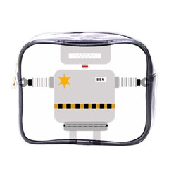 Robot Technology Robotic Animation Mini Toiletries Bags by Simbadda