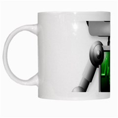 Robot White Mugs by Simbadda