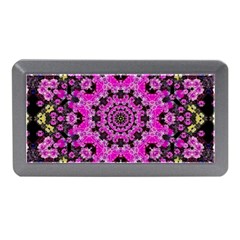 Namaste Decorative Flower Pattern Of Floral Memory Card Reader (mini) by pepitasart