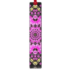 Namaste Decorative Flower Pattern Of Floral Large Book Marks by pepitasart