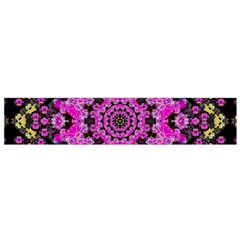 Namaste Decorative Flower Pattern Of Floral Small Flano Scarf by pepitasart