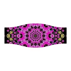 Namaste Decorative Flower Pattern Of Floral Stretchable Headband by pepitasart