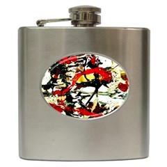 Ireland 3 Hip Flask (6 Oz) by bestdesignintheworld