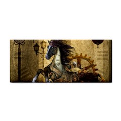 Awesome Steampunk Horse, Clocks And Gears In Golden Colors Cosmetic Storage Cases by FantasyWorld7