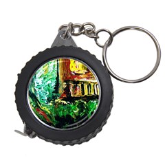 Old Tree And House With An Arch 5 Measuring Tape by bestdesignintheworld