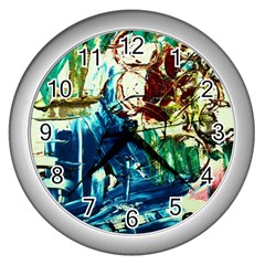 Clocks And Watch 4 Wall Clocks (silver)  by bestdesignintheworld