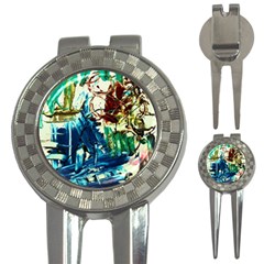 Clocks And Watch 4 3-in-1 Golf Divots by bestdesignintheworld