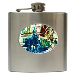 Clocks And Watch 4 Hip Flask (6 Oz) by bestdesignintheworld