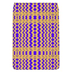 Purple Yellow Wavey Lines Flap Covers (s)  by BrightVibesDesign