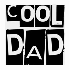 Cool Dad Typography Medium Glasses Cloth by yoursparklingshop