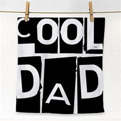 Cool Dad Typography Face Towel by yoursparklingshop