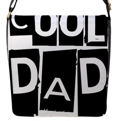 Cool Dad Typography Flap Messenger Bag (s) by yoursparklingshop