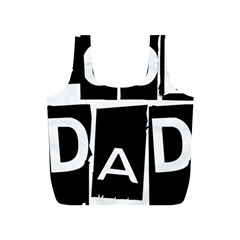 Cool Dad Typography Full Print Recycle Bags (s)  by yoursparklingshop