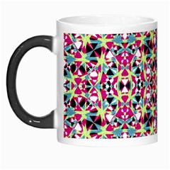 Multicolored Abstract Geometric Pattern Morph Mugs by dflcprints