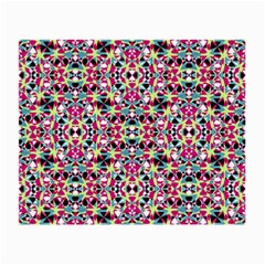 Multicolored Abstract Geometric Pattern Small Glasses Cloth by dflcprints