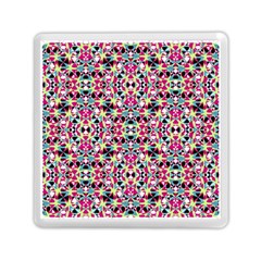 Multicolored Abstract Geometric Pattern Memory Card Reader (square)  by dflcprints