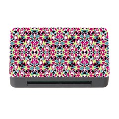 Multicolored Abstract Geometric Pattern Memory Card Reader With Cf by dflcprints