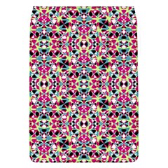 Multicolored Abstract Geometric Pattern Flap Covers (l) 