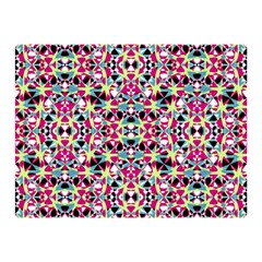 Multicolored Abstract Geometric Pattern Double Sided Flano Blanket (mini)  by dflcprints