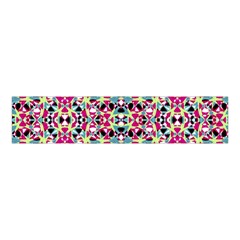 Multicolored Abstract Geometric Pattern Velvet Scrunchie by dflcprints