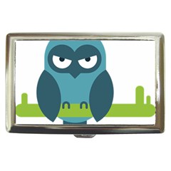 Owl Comic Animal Cigarette Money Cases by Simbadda