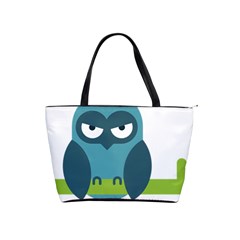 Owl Comic Animal Shoulder Handbags by Simbadda