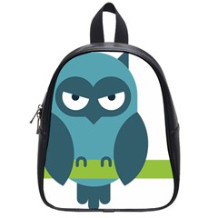 Owl Comic Animal School Bag (small) by Simbadda