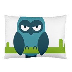 Owl Comic Animal Pillow Case (two Sides) by Simbadda