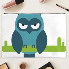 Owl Comic Animal Cosmetic Bag (xxl)  by Simbadda