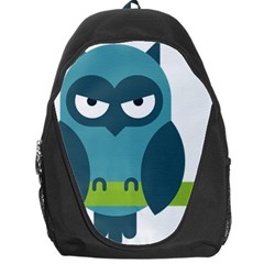 Owl Comic Animal Backpack Bag by Simbadda