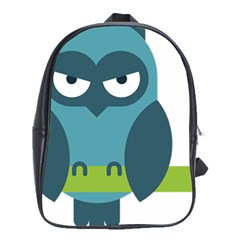 Owl Comic Animal School Bag (xl) by Simbadda