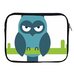 Owl Comic Animal Apple Ipad 2/3/4 Zipper Cases by Simbadda