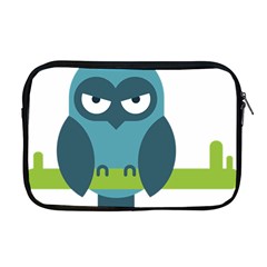 Owl Comic Animal Apple Macbook Pro 17  Zipper Case by Simbadda