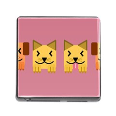 Pet Animal Feline Domestic Animals Memory Card Reader (square) by Simbadda