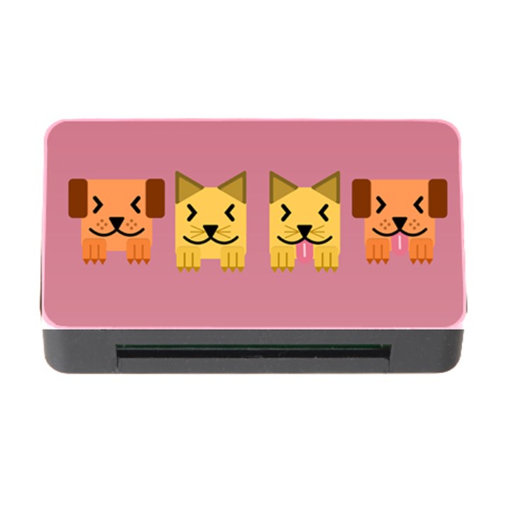 Pet Animal Feline Domestic Animals Memory Card Reader with CF