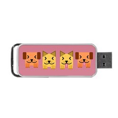 Pet Animal Feline Domestic Animals Portable Usb Flash (one Side) by Simbadda