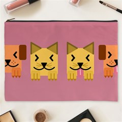 Pet Animal Feline Domestic Animals Cosmetic Bag (xxxl)  by Simbadda