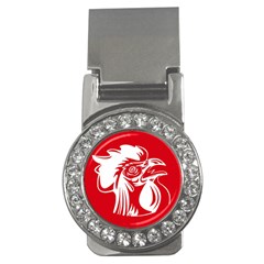 Cock Logo Emblem Symbol France Money Clips (cz)  by Simbadda